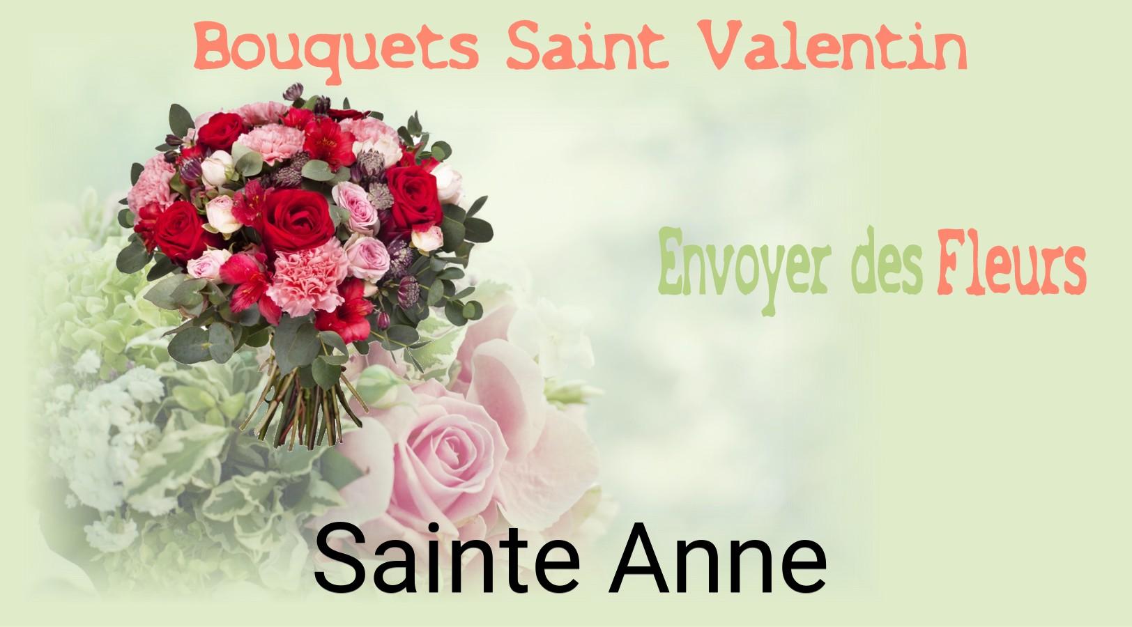 Roses de Saint-Valentin livrées à Sainte-Anne